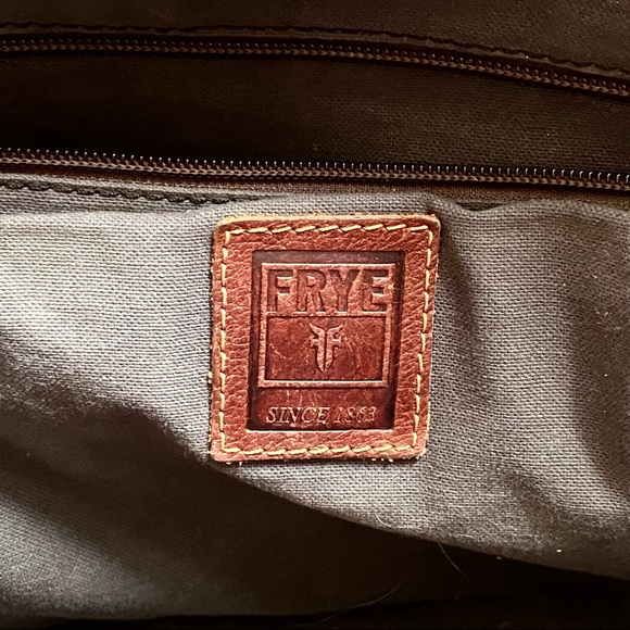 Frye Leather Satchel in Cognac - Picture 2 of 9